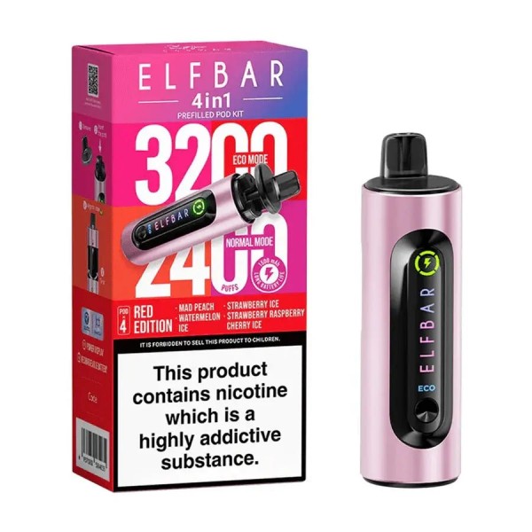 Elfbar 4 in 1 Prefilled Pod Vape Kit