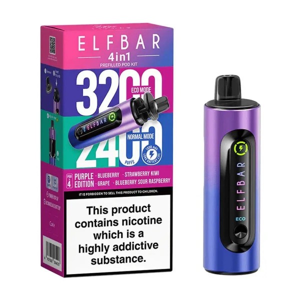 Elfbar 4 in 1 Prefilled Pod Vape Kit