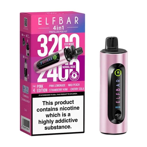 Elfbar 4 in 1 Prefilled Pod Vape Kit