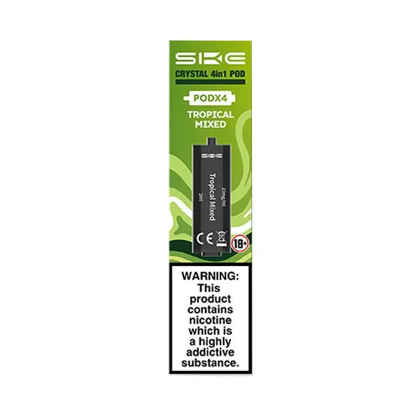 SKE Crystal 4-in-1 Prefilled Pods 20mg (4 Pack)