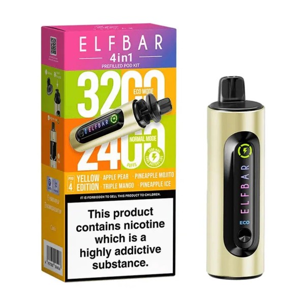 Elfbar 4 in 1 Prefilled Pod Vape Kit