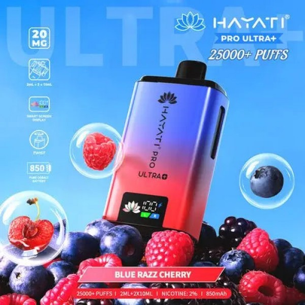 Hayati Pro Ultra Plus 25000 Prefilled Pod Kit- Buy All Flavours