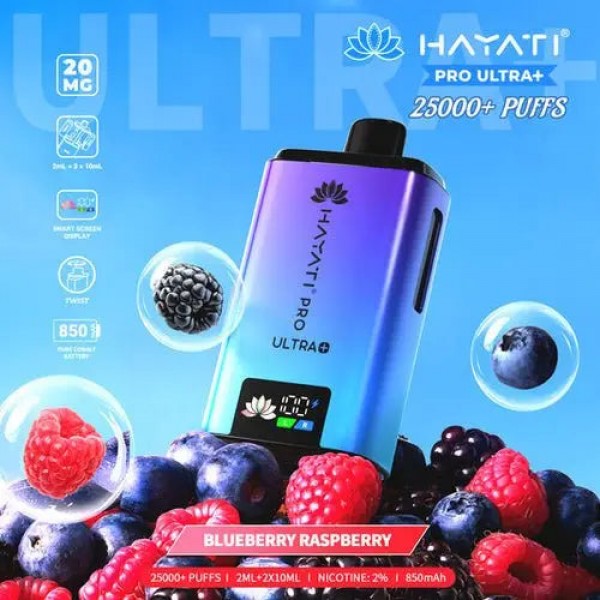 Hayati Pro Ultra Plus 25000 Prefilled Pod Kit- Buy All Flavours
