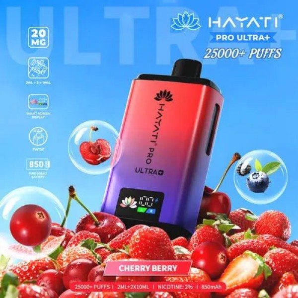 Hayati Pro Ultra Plus 25000 Prefilled Pod Kit- Buy All Flavours