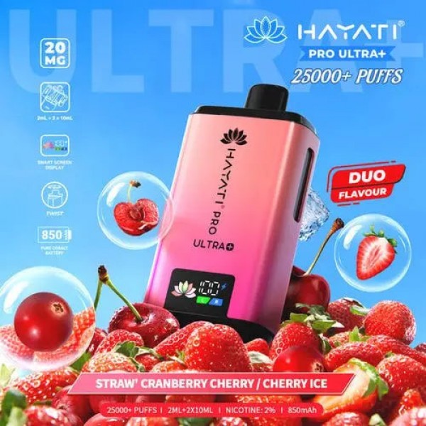 Hayati Pro Ultra Plus 25000 Prefilled Pod Kit- Buy All Flavours
