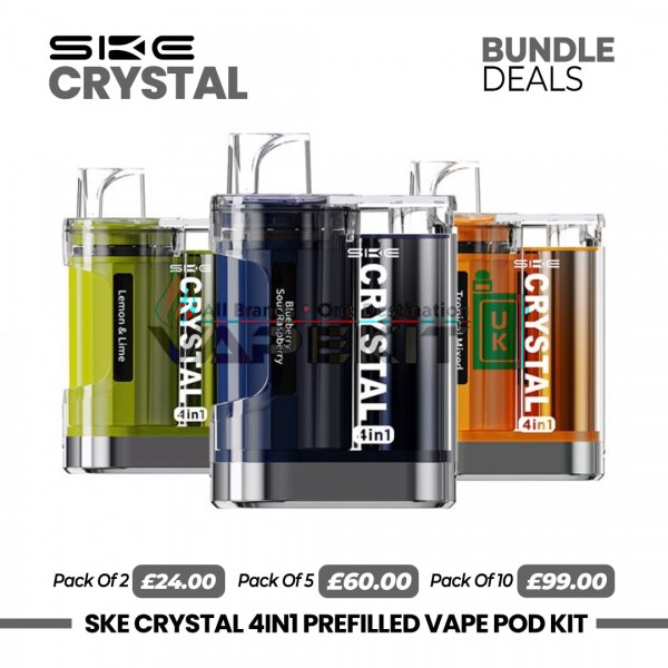 SKE Crystal 4in1 Prefilled Vape Pod Kit