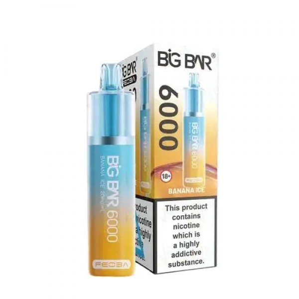 FEOBA Big Bar 6000 Prefilled Vape Kit (Box of 5)