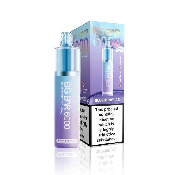 FEOBA Big Bar 6000 Prefilled Vape Kit (Box of 5)