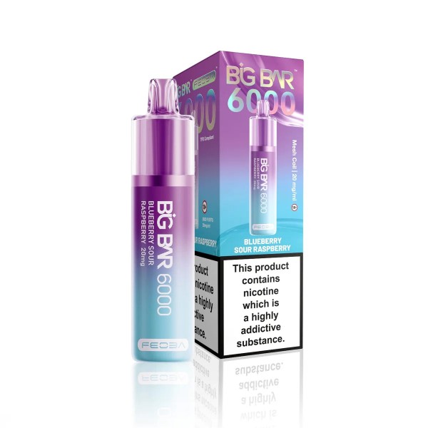 FEOBA Big Bar 6000 Prefilled Vape Kit (Box of 5)
