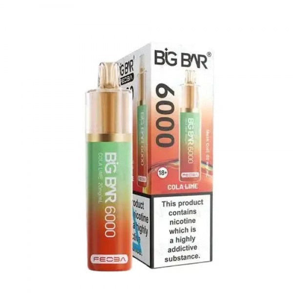 FEOBA Big Bar 6000 Prefilled Vape Kit (Box of 5)