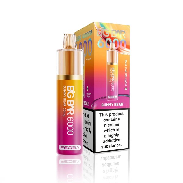 FEOBA Big Bar 6000 Prefilled Vape Kit (Box of 5)