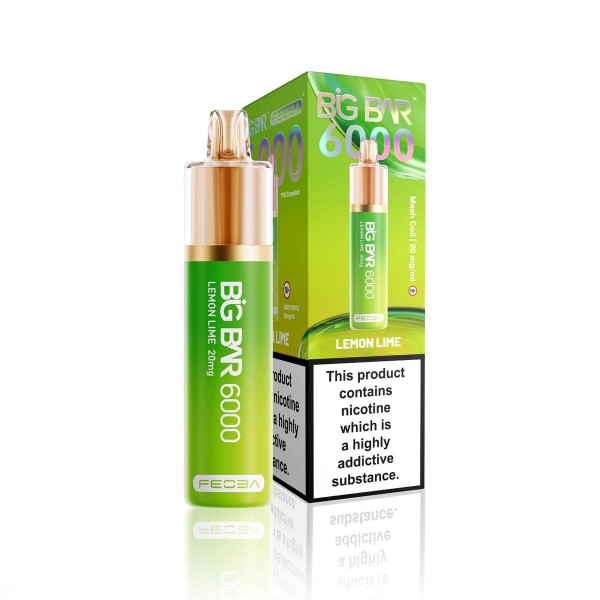 FEOBA Big Bar 6000 Prefilled Vape Kit (Box of 5)
