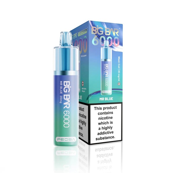 FEOBA Big Bar 6000 Prefilled Vape Kit (Box of 5)