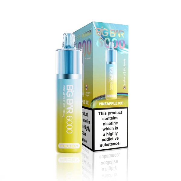 FEOBA Big Bar 6000 Prefilled Vape Kit (Box of 5)