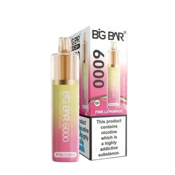 FEOBA Big Bar 6000 Prefilled Vape Kit (Box of 5)