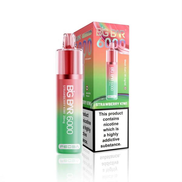 FEOBA Big Bar 6000 Prefilled Vape Kit (Box of 5)