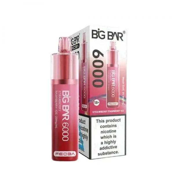 FEOBA Big Bar 6000 Prefilled Vape Kit (Box of 5)