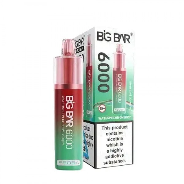 FEOBA Big Bar 6000 Prefilled Vape Kit (Box of 5)