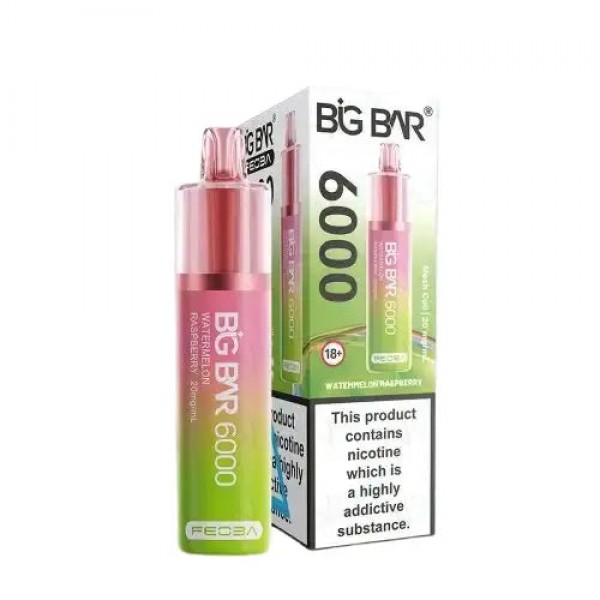 FEOBA Big Bar 6000 Prefilled Vape Kit (Box of 5)