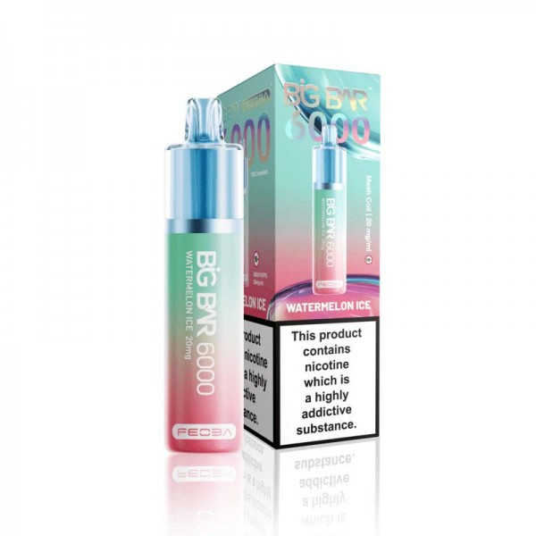 FEOBA Big Bar 6000 Prefilled Vape Kit (Box of 5)