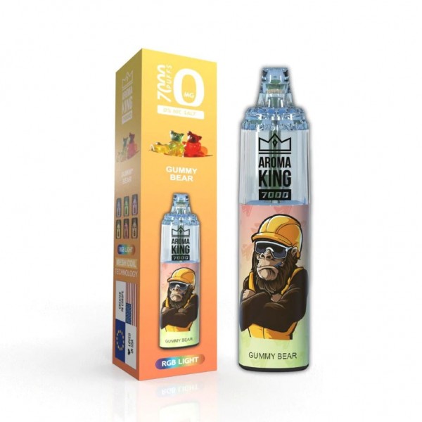 AROMA KING 7000 PREFILLED VAPE KIT 0MG